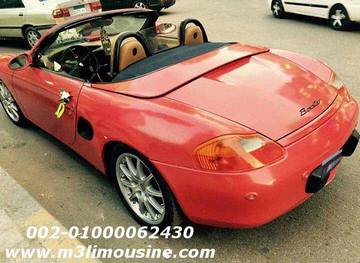 ايجار بورش بوكستر كابورليه 2 مقعد