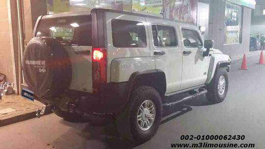 ايجار احدث السيارات ليموزين وسياحة فى مصر - HUMMER H3 - تاجير هامر