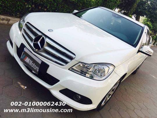 مرسيدس c180 تاجير سيارات مرسيدس للزفاف والمناسبات والحفلات في مصر - ايجار