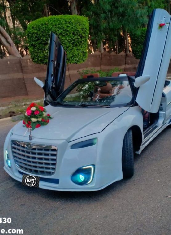 ايجار أفخم سياره كرايسلر سيبرنج تعديل رولز رويس كابورليه في مصر - كرايسلر سيبرنج تعديل رولز رويس كابورليه للزفاف والحفلات والمناسبات للايجار بأرخص الأسعار فى القاهره