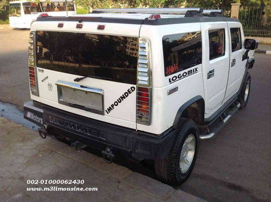 ايجار احدث السيارات ليموزين وسياحة فى مصر - HUMMER H2 - تاجير هامر