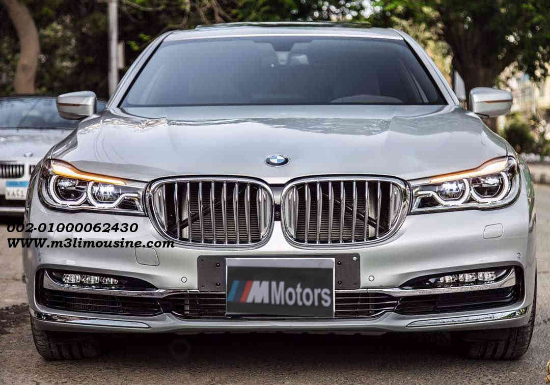 bmw 740 li تأجير سيارات احدث موديل فى مصر ٢٠١٨ - بي ام دبليو